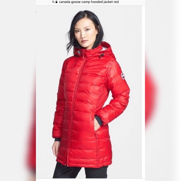 women's canada goose camp hooded jacket